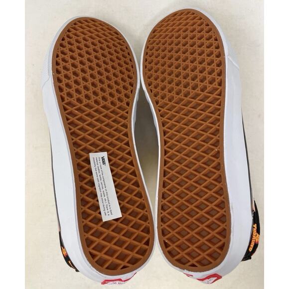 Thrasher x Vans Skate SB Sk8-Hi Rare Thrasher Flames Logo Mens Size 8.5 NEW - Picture 10 of 15